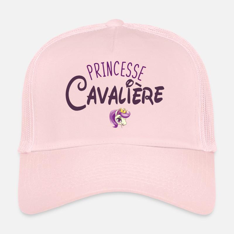 Princesse Cavalière Equitation Cheval Casquette trucker 