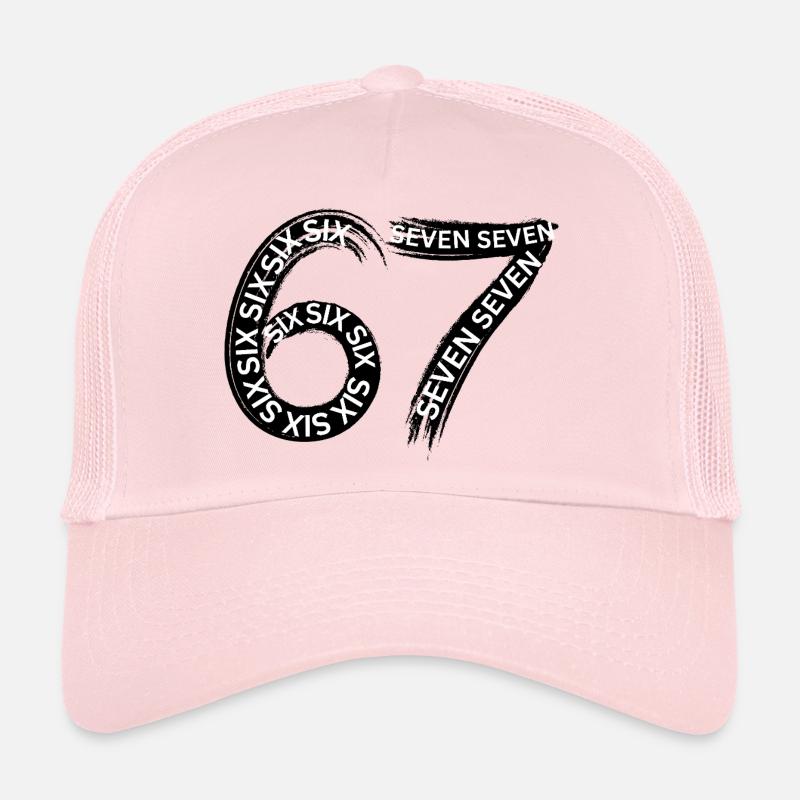 Six Seven Kids Meme 6 7 - Trucker Cap - Hellrosa