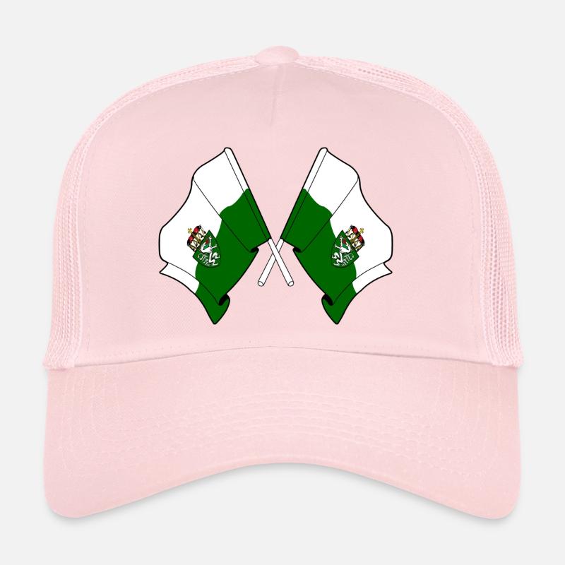 Styria Crossed Flags Trucker Cap