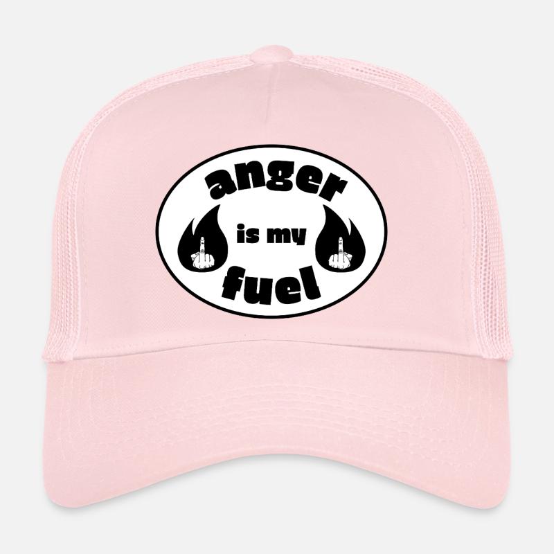 La colère est mon carburant Casquette trucker 