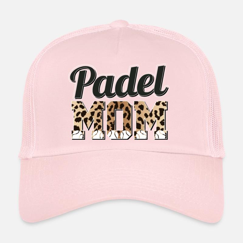 Padel Mama Shirt Leopard Trucker Cap