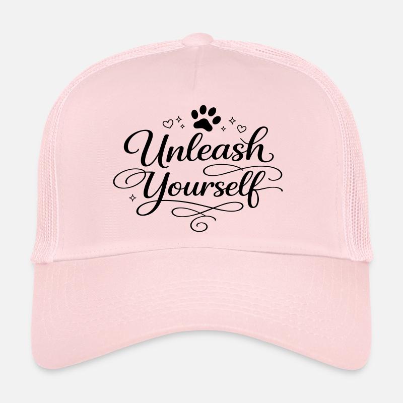 Unleash Yourself - Trucker Cap - Hellrosa
