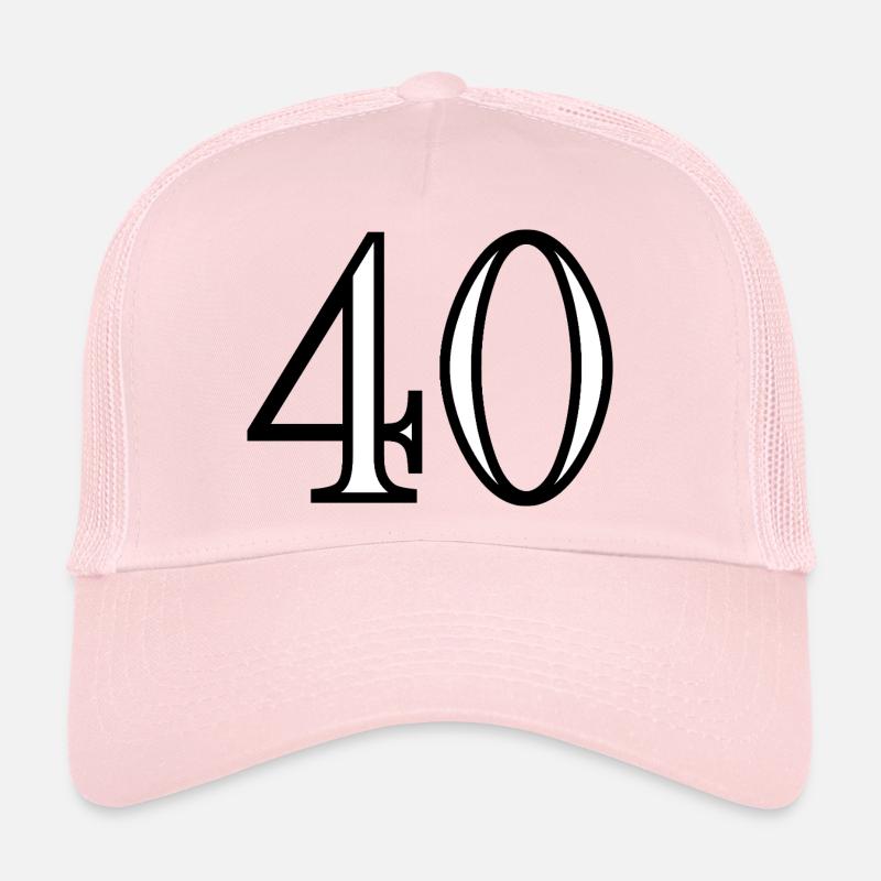40. 40 ANS. 40e ANNIVERSAIRE. ANNIVERSAIRE 40 ANS. Casquette trucker 