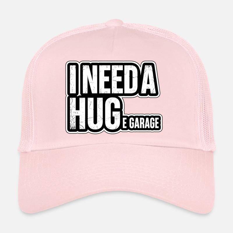 I Need A Huge Garage Schrauber Spruch Trucker Cap