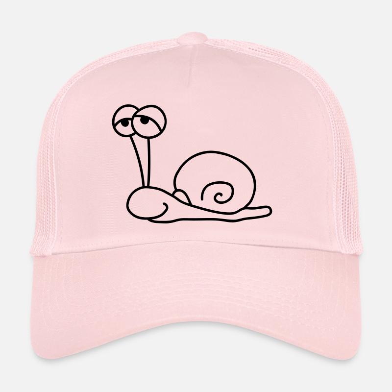 Schnecke - Trucker Cap - Hellrosa