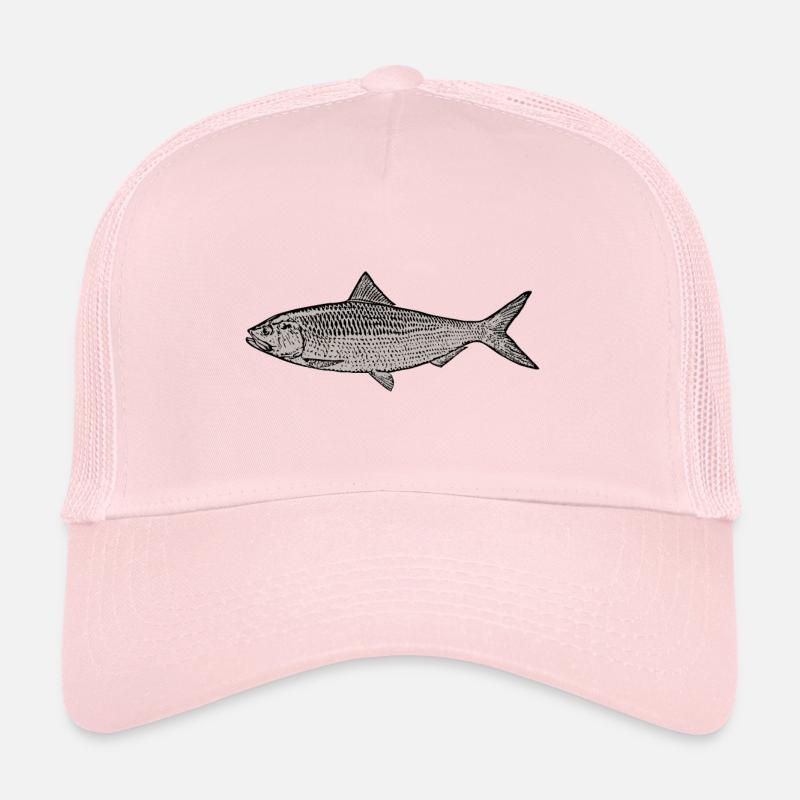 Fisch - Trucker Cap - Hellrosa