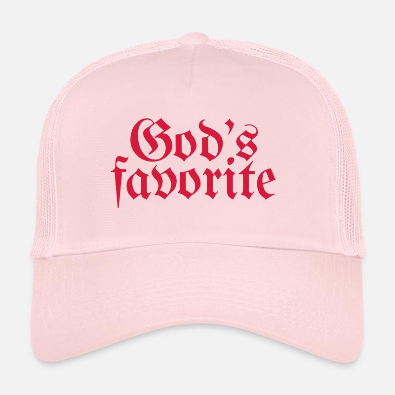 God's favorite - Trucker Cap - Hellrosa