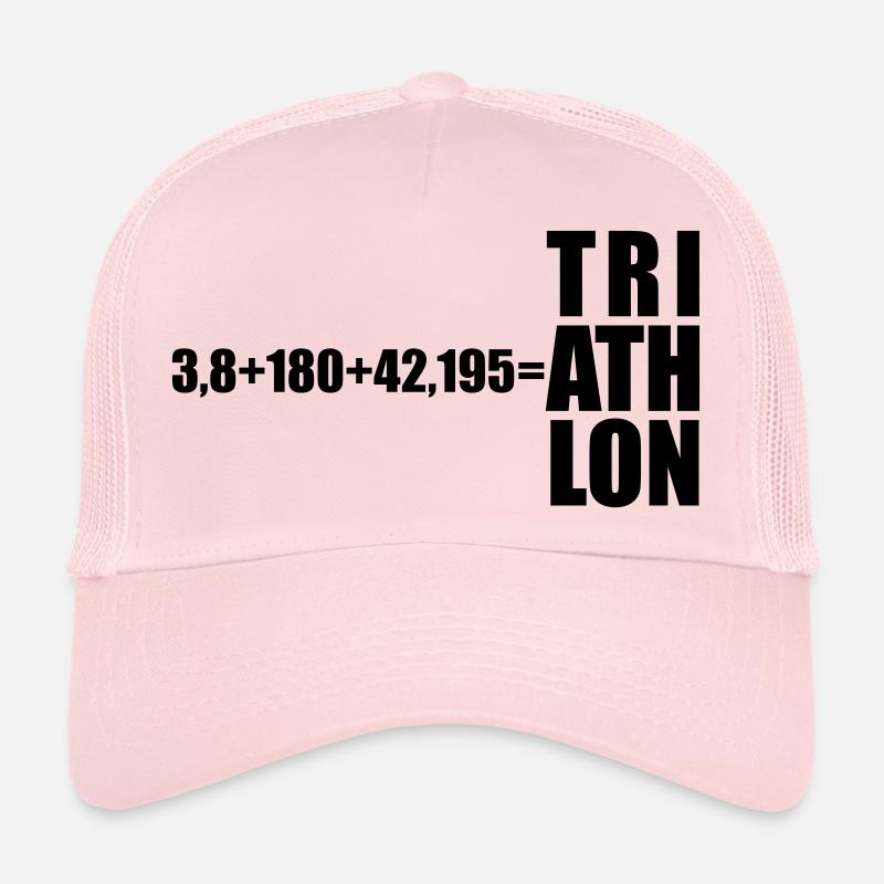 Triathlon Swim Bike Run - Trucker Cap - Hellrosa