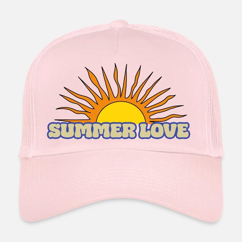 Été Amour Rétro Soleil Casquette trucker 