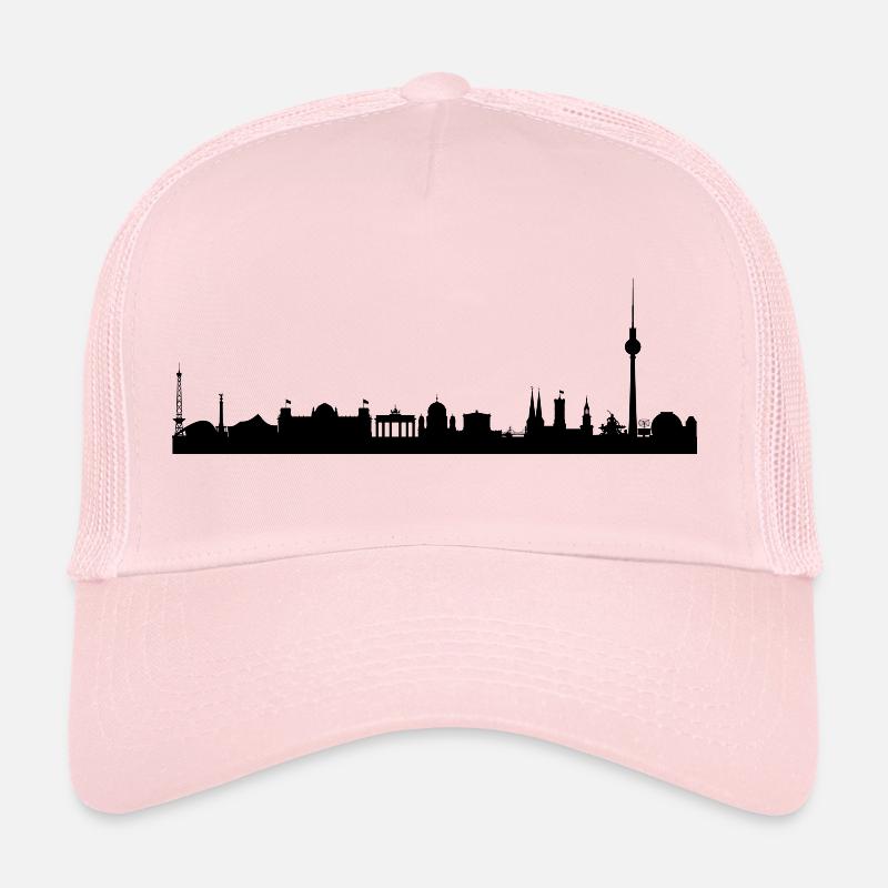 Berlin Skyline! Panorama Berlin T-Shirt Trucker Cap