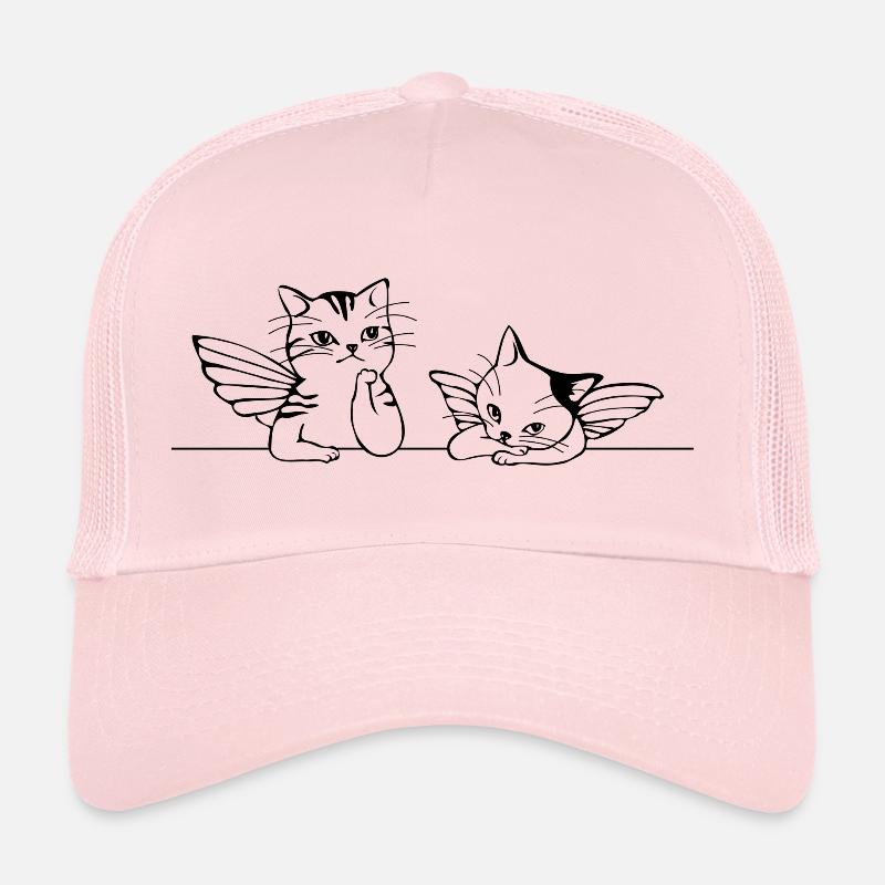 Engelkatzen Geschenkidee - Trucker Cap - Hellrosa