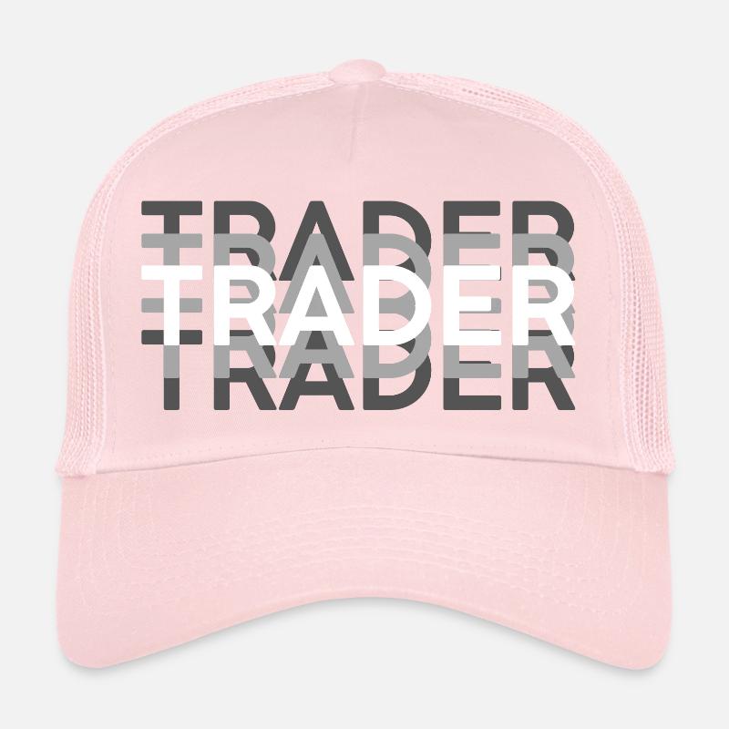 TRADER - Trucker Cap - Hellrosa