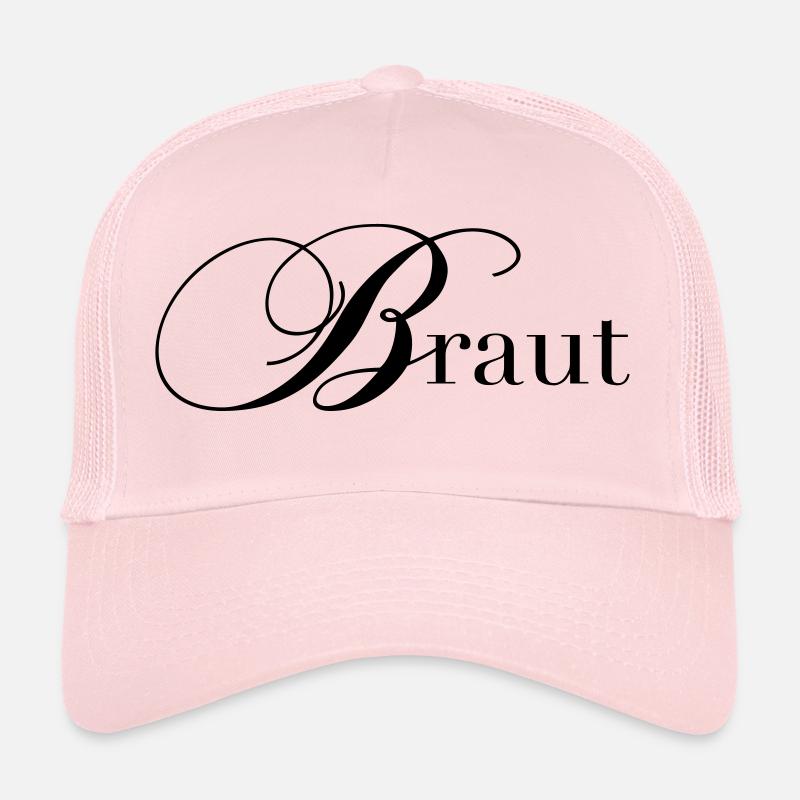 Braut - Trucker Cap - Hellrosa