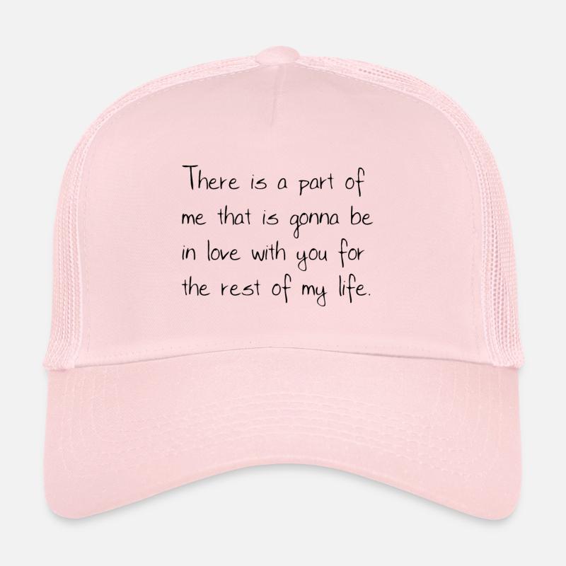citations d'amour De Casquette trucker 
