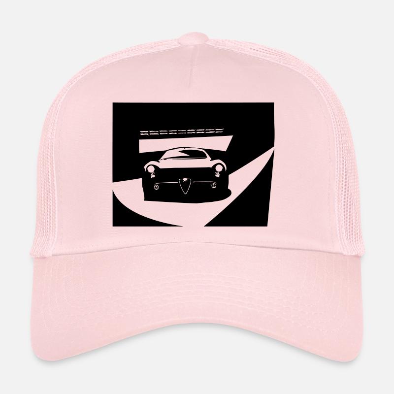 Alfa Car - Trucker Cap - Hellrosa