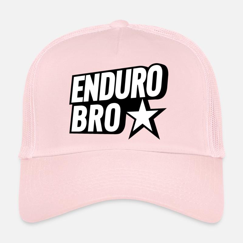 Enduro Bro MTB Team - Trucker Cap - Hellrosa