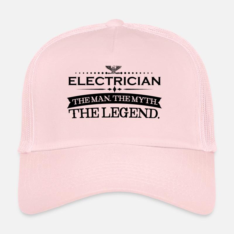 Mann mythos legende geschenk ELECTRICIAN Casquette trucker 