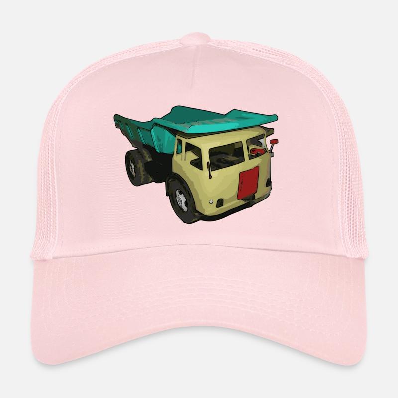 DDR Kipper - Trucker Cap - Hellrosa