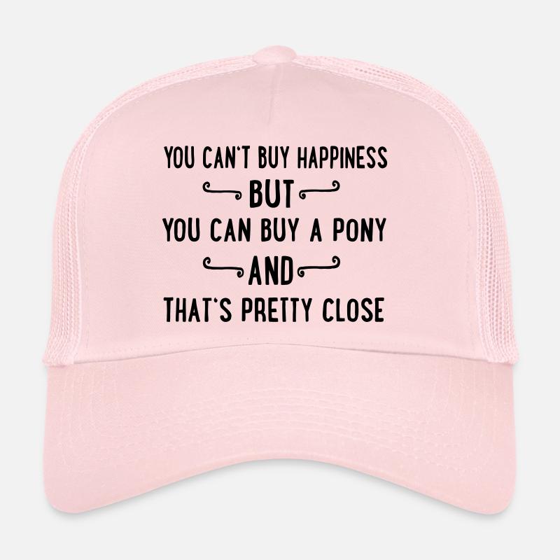 Pony - Trucker Cap - Hellrosa