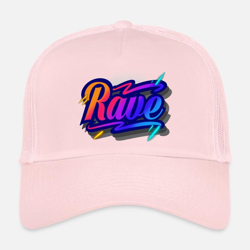 Rave - Trucker Cap - pale pink