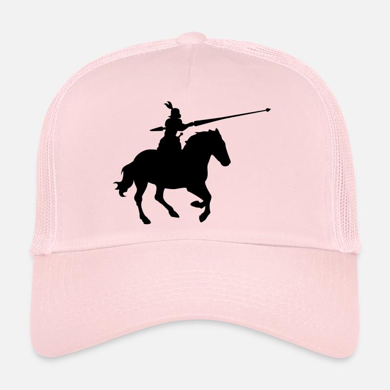 Chevalier - Casquette trucker - rose pâle