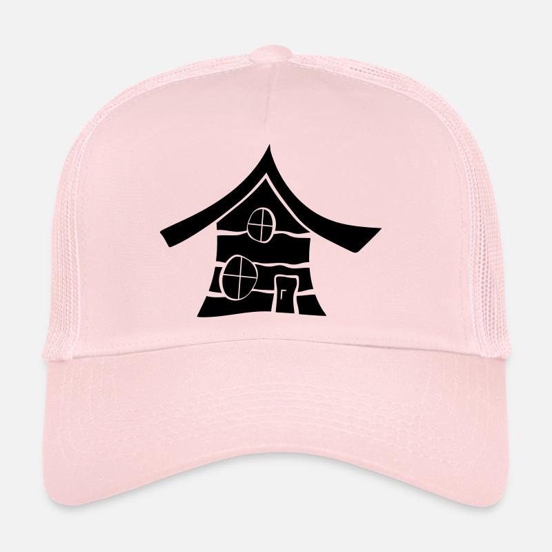 Design En bois chalet Casquette trucker 