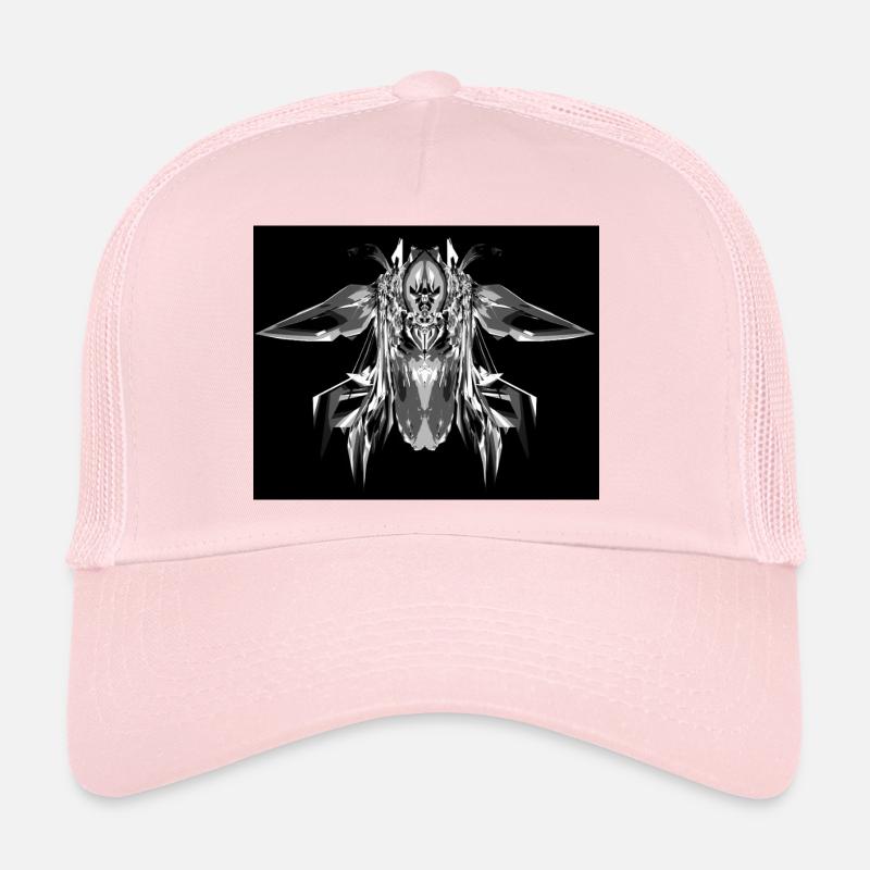 Schwarzweiss kunst Trucker Cap