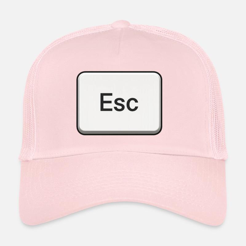 Taste Esc Shortcut - Trucker Cap - Hellrosa