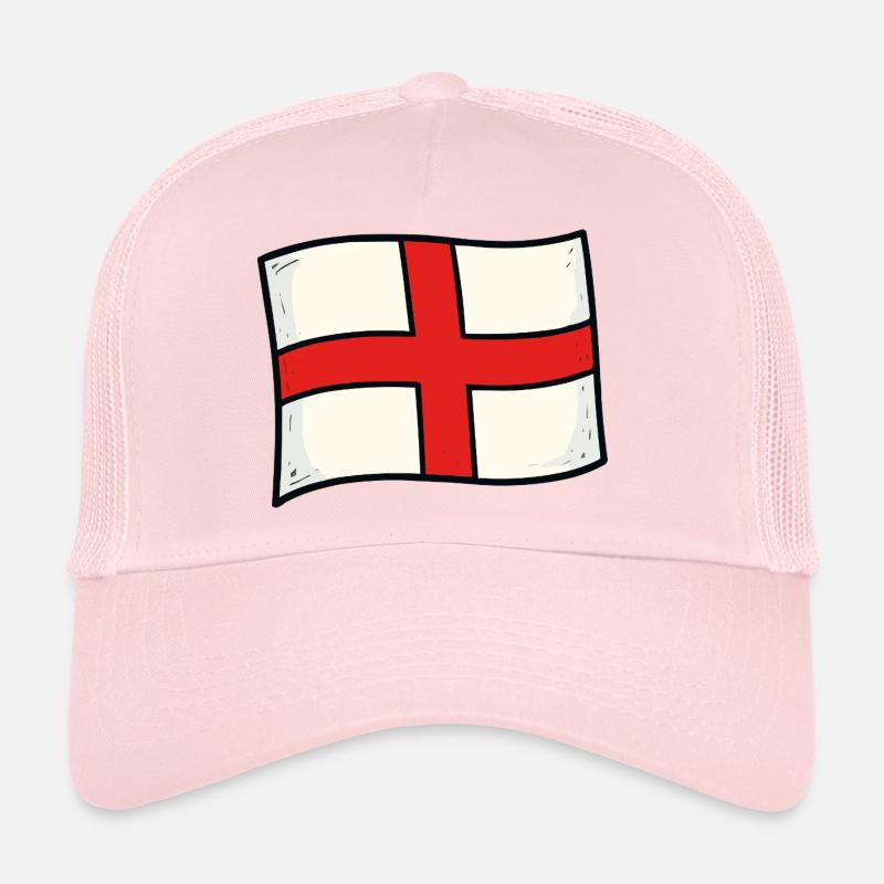 England Flag Trucker Cap
