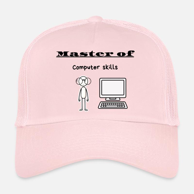 Master der Computerfähigkeiten Trucker Cap