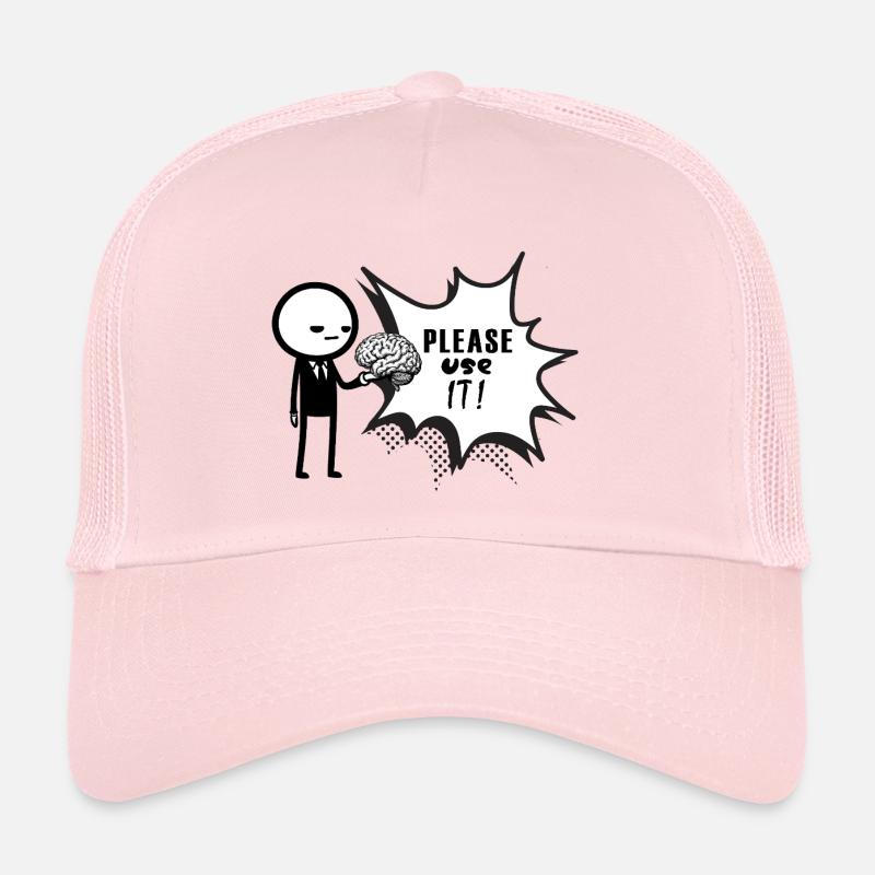 pls_use_it - Trucker Cap - Hellrosa