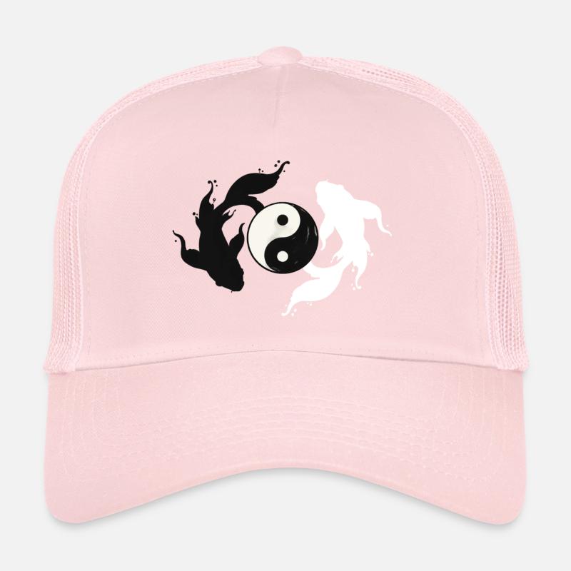 Yin and Yang Harmony Trucker Cap