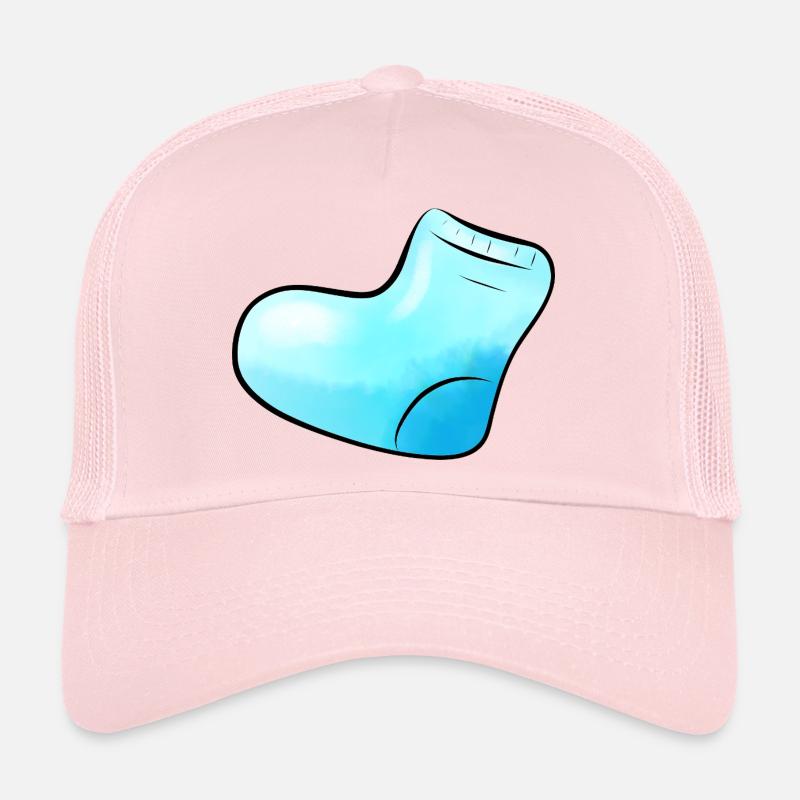 blue sock Trucker Cap