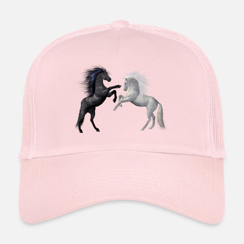 Pferde - Trucker Cap - Hellrosa