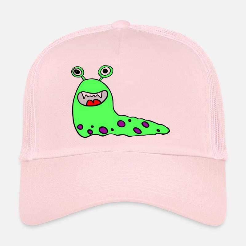 Monster,Comic,Kinder - Trucker Cap - Hellrosa