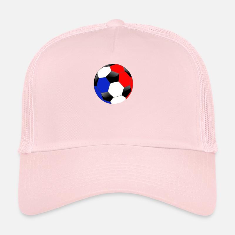 Soccer - Trucker Cap - pale pink