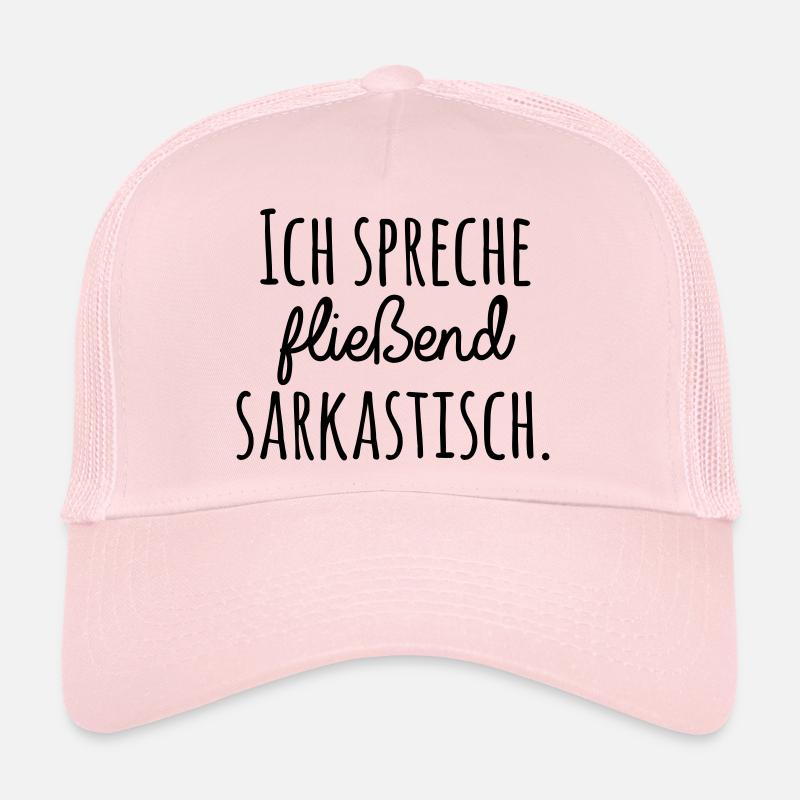Sarkasmus - Trucker Cap - Hellrosa