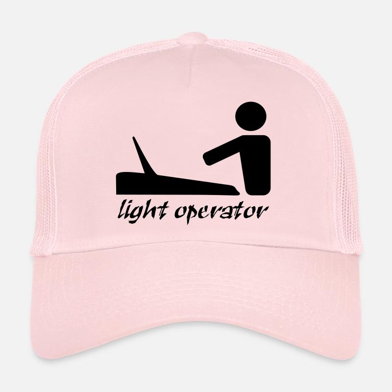 lightoperator_text Trucker Cap