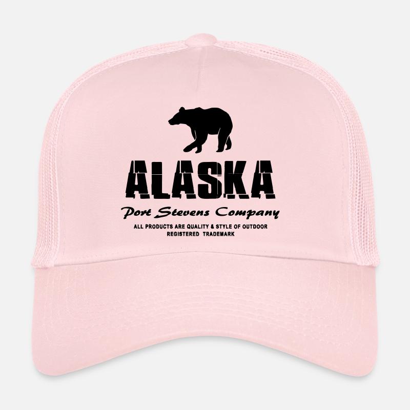 Alaska - Grizzly - Trucker Cap - Hellrosa