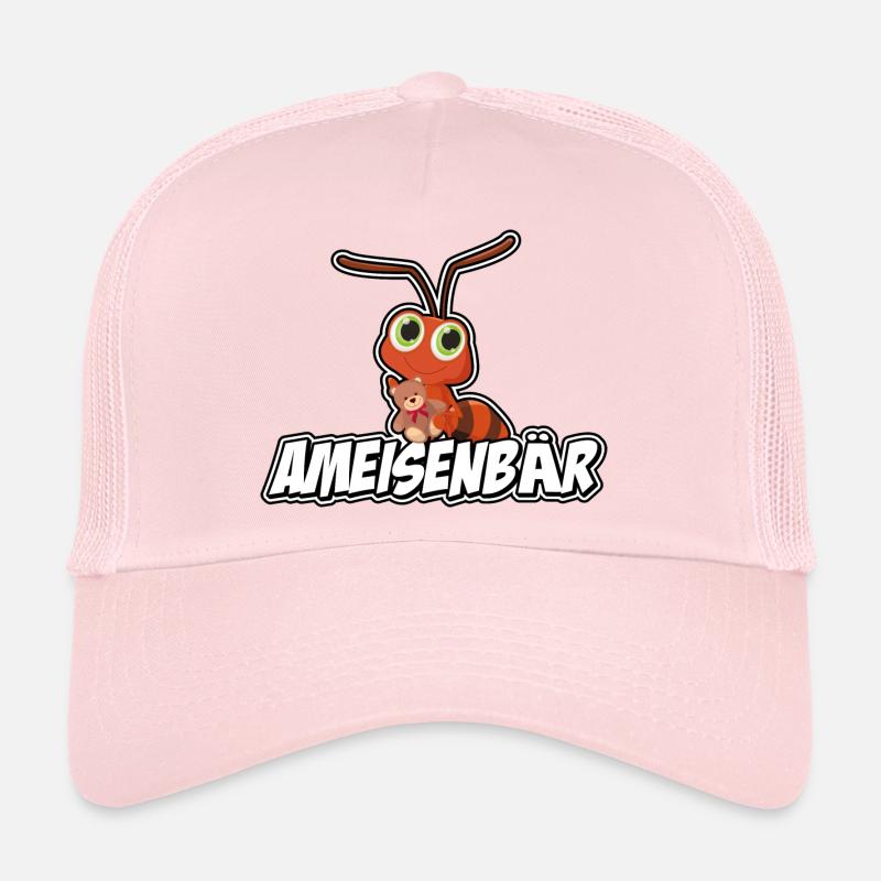 Ameisenbär - Trucker Cap - Hellrosa