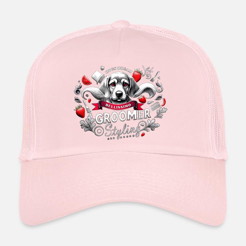 Bellissimo - Trucker Cap - Hellrosa