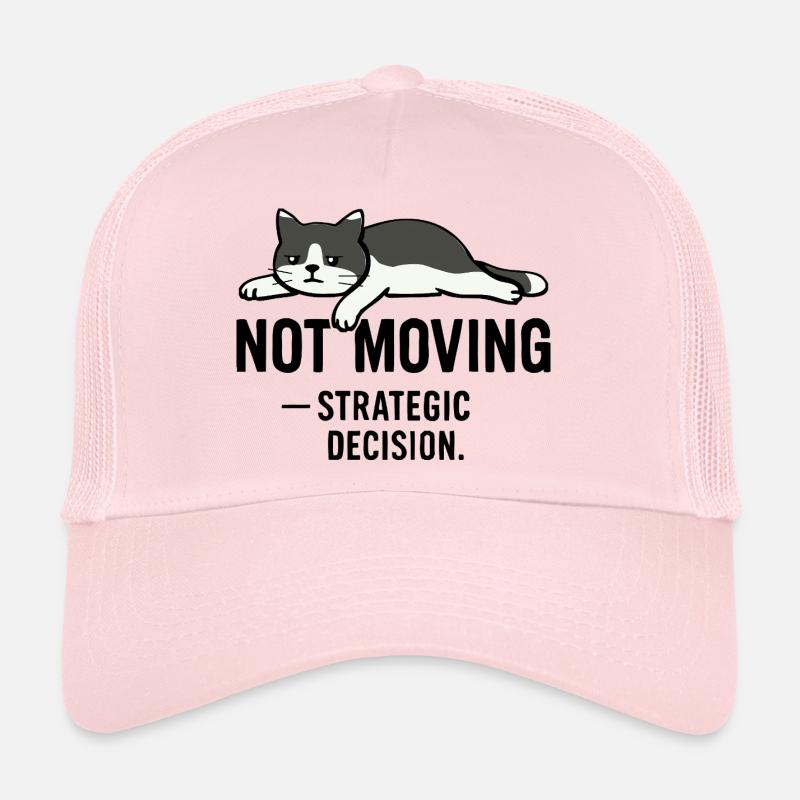 T-shirt Lazy cat – Not moving Casquette trucker 