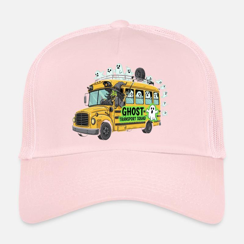 Design des Ghost Transport Squad Vans Trucker Cap