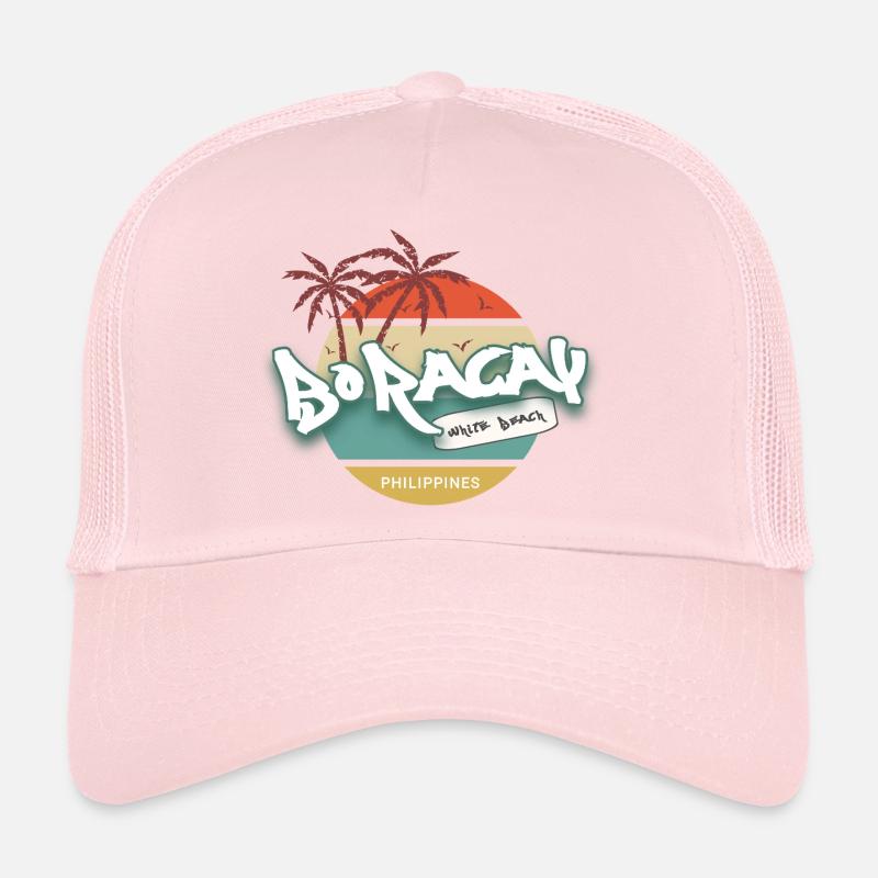 White Beach Boracay, Philippines Casquette trucker 