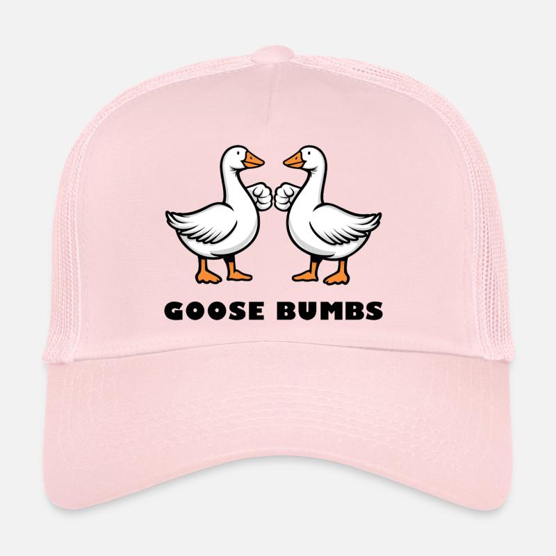 Goose Bumbs – Funny Goose Fist Bump Trucker Cap