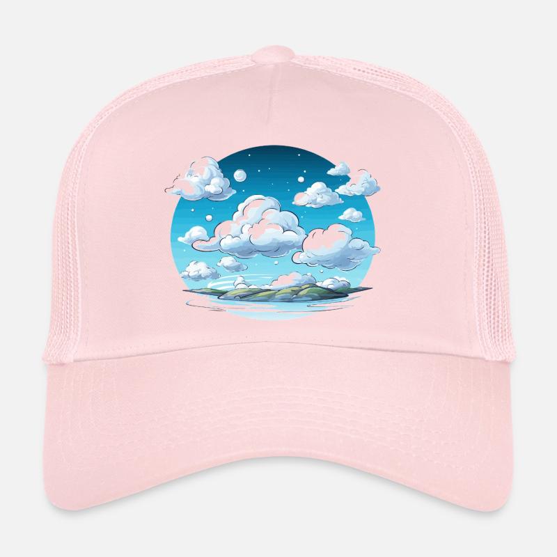 Sky clouds over the Archipelago Trucker Cap