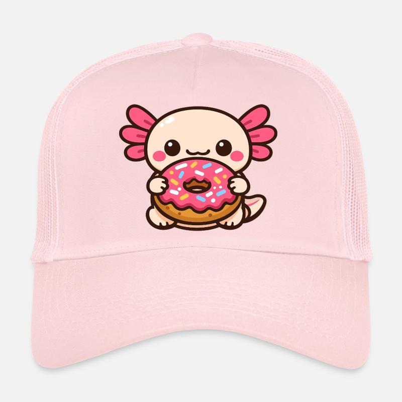 Kawaii Donut Buddy avec glaçage Casquette trucker 