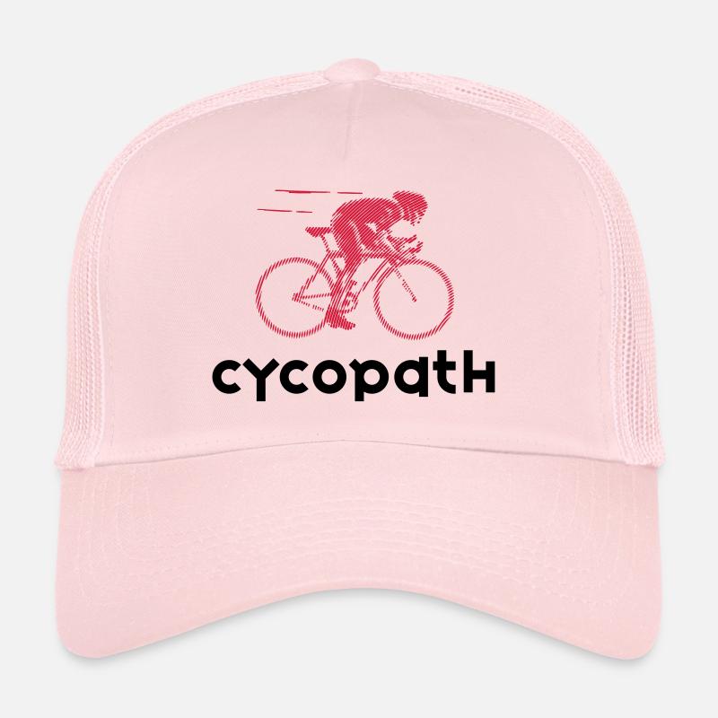 Cycopath, seulement pour les motards réels. Casquette trucker 