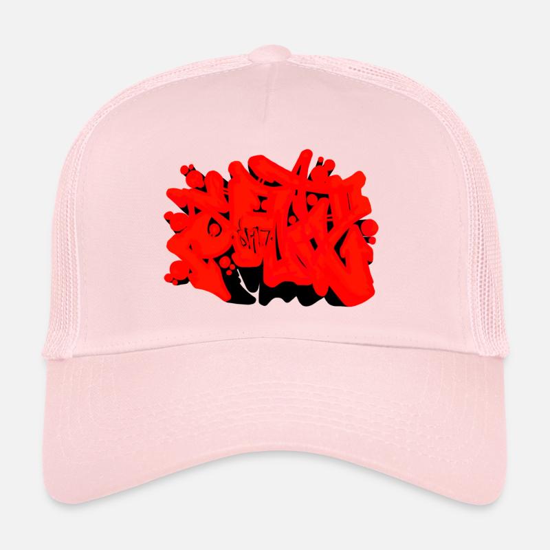 SAD graffiti - Trucker Cap - pale pink