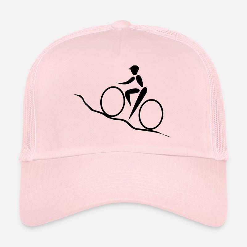 Radsport Trail - Trucker Cap - Hellrosa